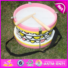 2015 Hot Sale Wooden Drum Toy, Wooden Drum Toy, Kids′ Drum Wooden Toy, Wooden Instrument Drum W07j038